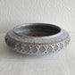 Bitossi ALDO LONDI Large Round White Grey Glazed Ceramic Bowl Mollaris.com 