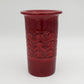 Bitossi ALDO LONDI Red Leaves Ceramic Vase Mollaris.com 