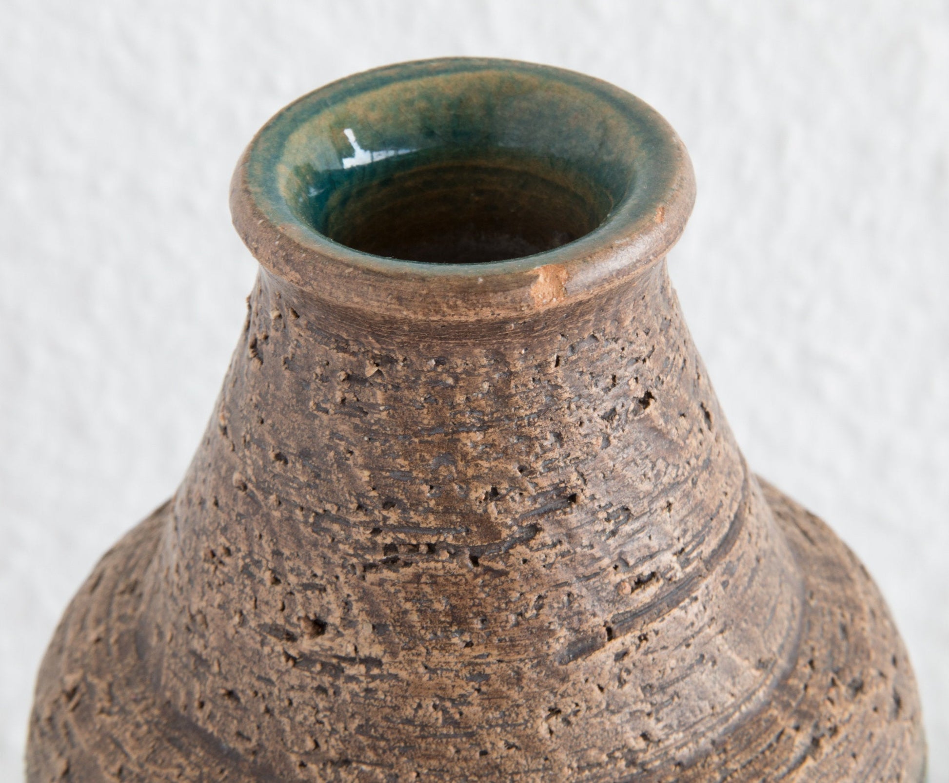 Bitossi ALDO LONDI Trifoglio Blue Ceramic Vase Mollaris.com 