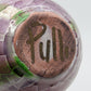 CLAUDIO PULLI Small Multicolored Crackle Glazed Stoneware Vase Mollaris.com 