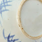 Chinese 19thC. Blue and White Birds and Flowers Garden Scene Porcelain Charger / Dish Qing Mollaris.com 