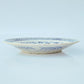Chinese 19thC. Blue and White Birds and Flowers Garden Scene Porcelain Charger / Dish Qing Mollaris.com 