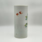 Chinese 20thC. Famille Rose Hongxian Marked Sleeve Vase With Flowers and Bats, Republic Period Mollaris.com 