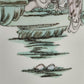 Chinese 20thC. Famille Rose Sleeve Vase with Women in Garden Setting, Republic Period Mollaris.com 