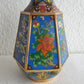 Chinese 20thC. Hexagonal Cloisonne Flower Panels Gilt Bronze Vase Mollaris.com 