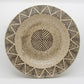 DANIEL POST Large Geometric Decorated Stoneware Bowl Mollaris.com 