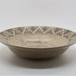 DANIEL POST Large Geometric Decorated Stoneware Bowl Mollaris.com 