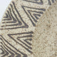 DANIEL POST Large Geometric Decorated Stoneware Bowl Mollaris.com 