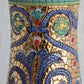 DERUTA Gialletti Small Byzantine Mosaic Floral Vase Mollaris.com 
