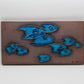 DIETLINDE HEIN Knabstrup Blue Fishes Ceramic Wall Tile Mollaris.com 