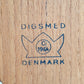 DIGSMED Danish Teak Spice Rack Wheel with 12 Glass Jars Mollaris.com 