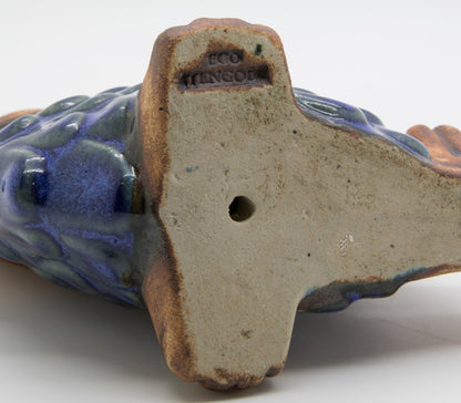 EGO STENGODS Stoneware Fish Figurine Mollaris.com 