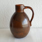 EJLER NIELSEN Lindelse Keramik Brown Orange Spotted Stoneware Jug Vase Mollaris.com 