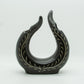 ELISABETH LOHOLT Black Glazed Asymmetrical Double Ceramic Vase Mollaris.com 