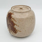 FINN BUKHAVE Studio Contemporary Brown Abstract Shrubs Pattern Lidded Stoneware Jar Mollaris.com 