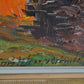 FINN WENNERWALD Forest Sunset Scenery Painting Mollaris.com 