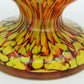 FRANZ WELZ Art Deco Stripes and Spots Glass Compote Mollaris.com 