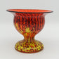 FRANZ WELZ Art Deco Stripes and Spots Glass Compote Mollaris.com 