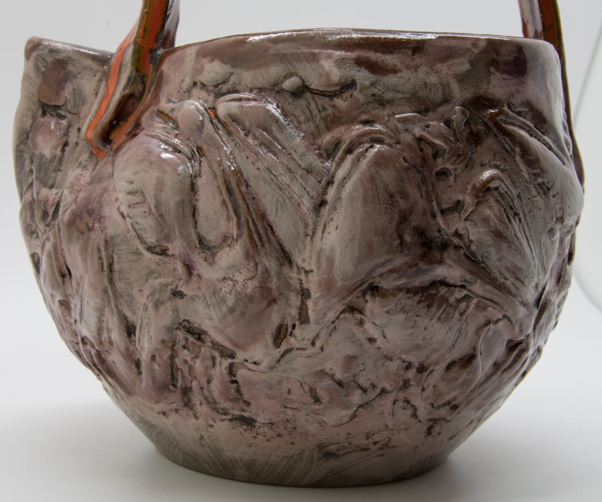 FRATELLI FANCIULLACCI Ceramic Basket Vase Mollaris.com 