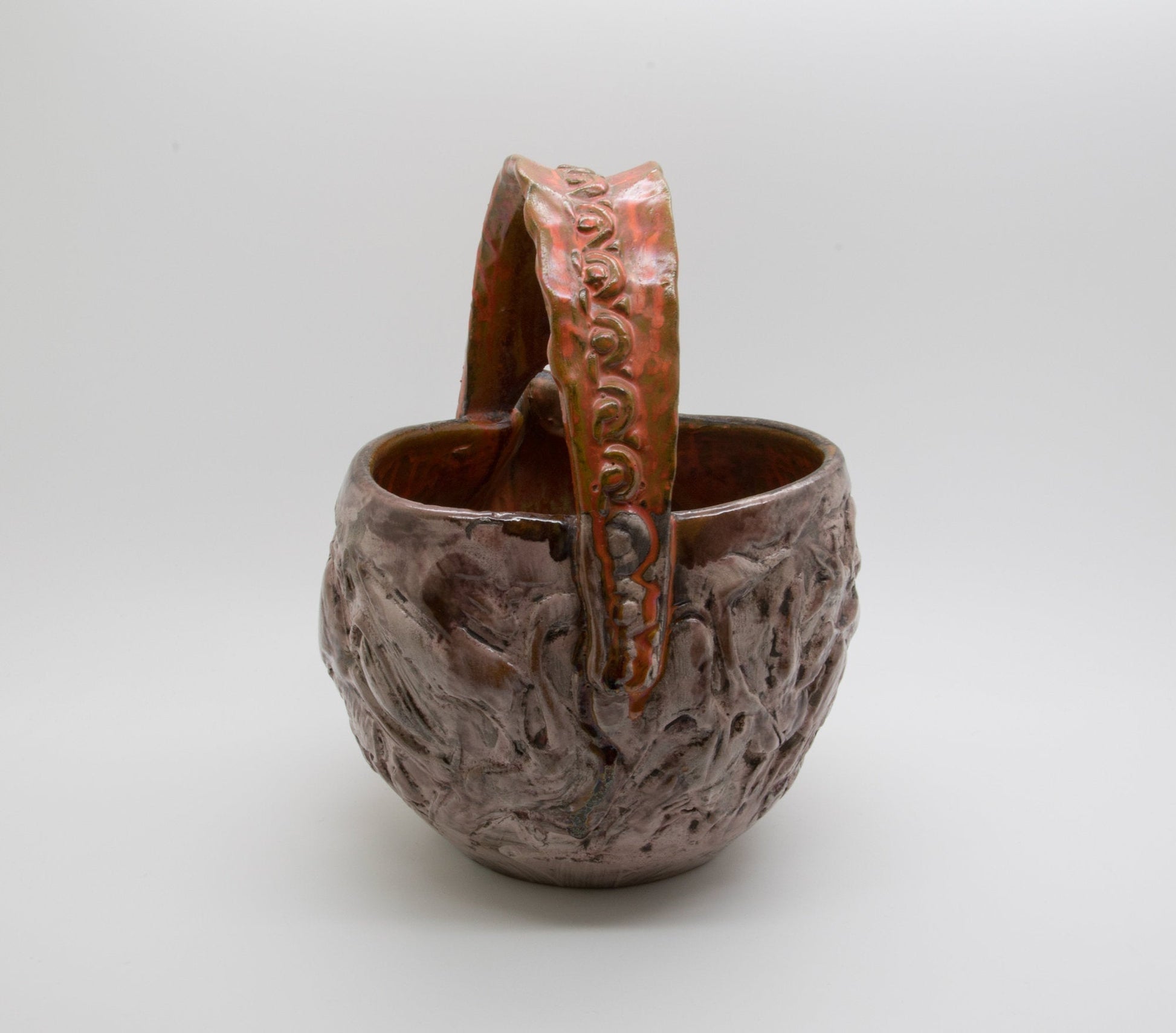 FRATELLI FANCIULLACCI Ceramic Basket Vase Mollaris.com 