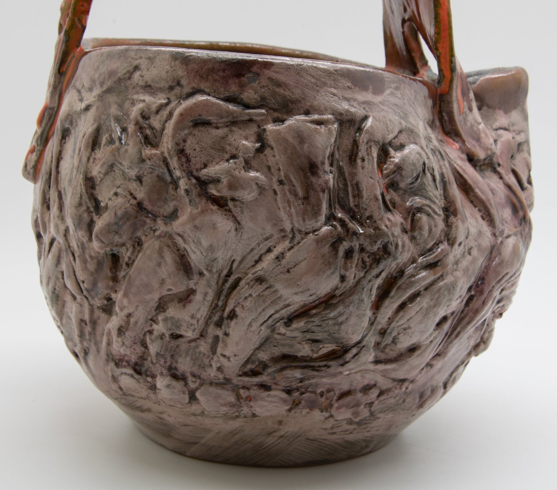 FRATELLI FANCIULLACCI Ceramic Basket Vase Mollaris.com 