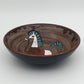 FRATELLI FANCIULLACCI Horse Sgrafitto Decorated Ceramic Bowl Mollaris.com 