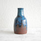HANS WELLING Ceramano INCRUSTA Blue Red Glazed Stoneware Bottle Vase Mollaris.com 