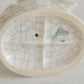HEUBACH White Glazed Craquelure Porcelain Chick Figurine Mollaris.com 