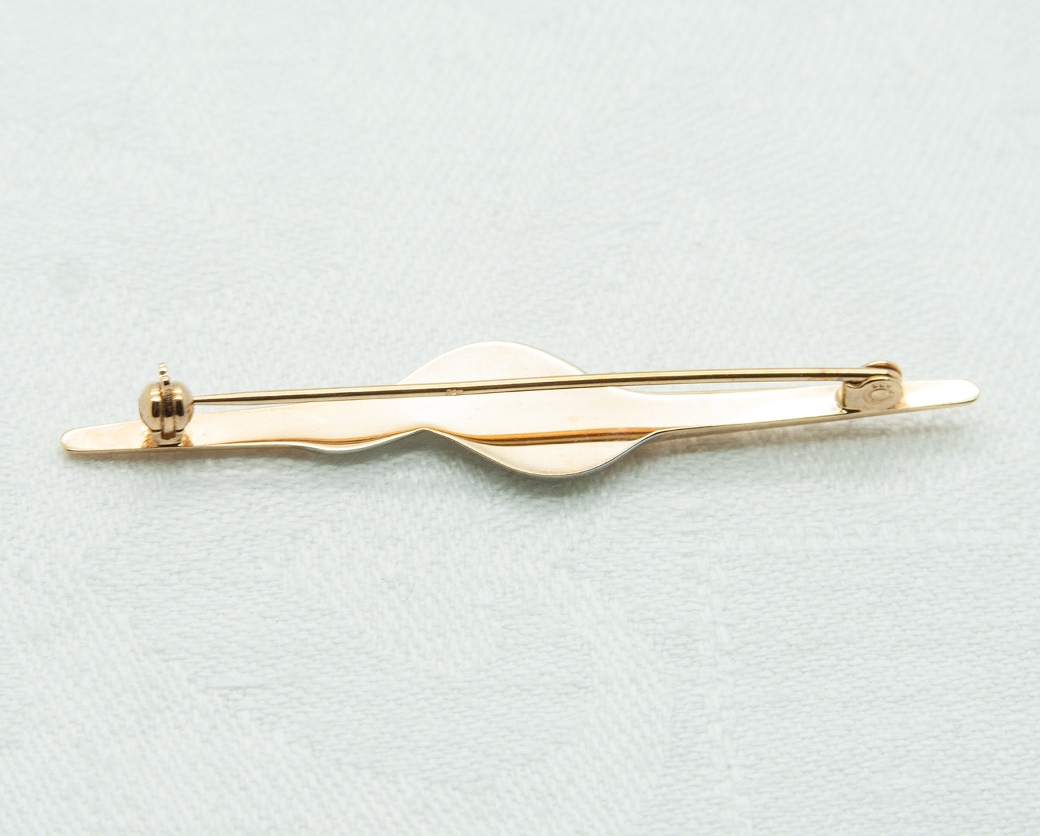 JENS J. AAGAARD Modernist 8K Solid Gold Brooch Pin (333) –