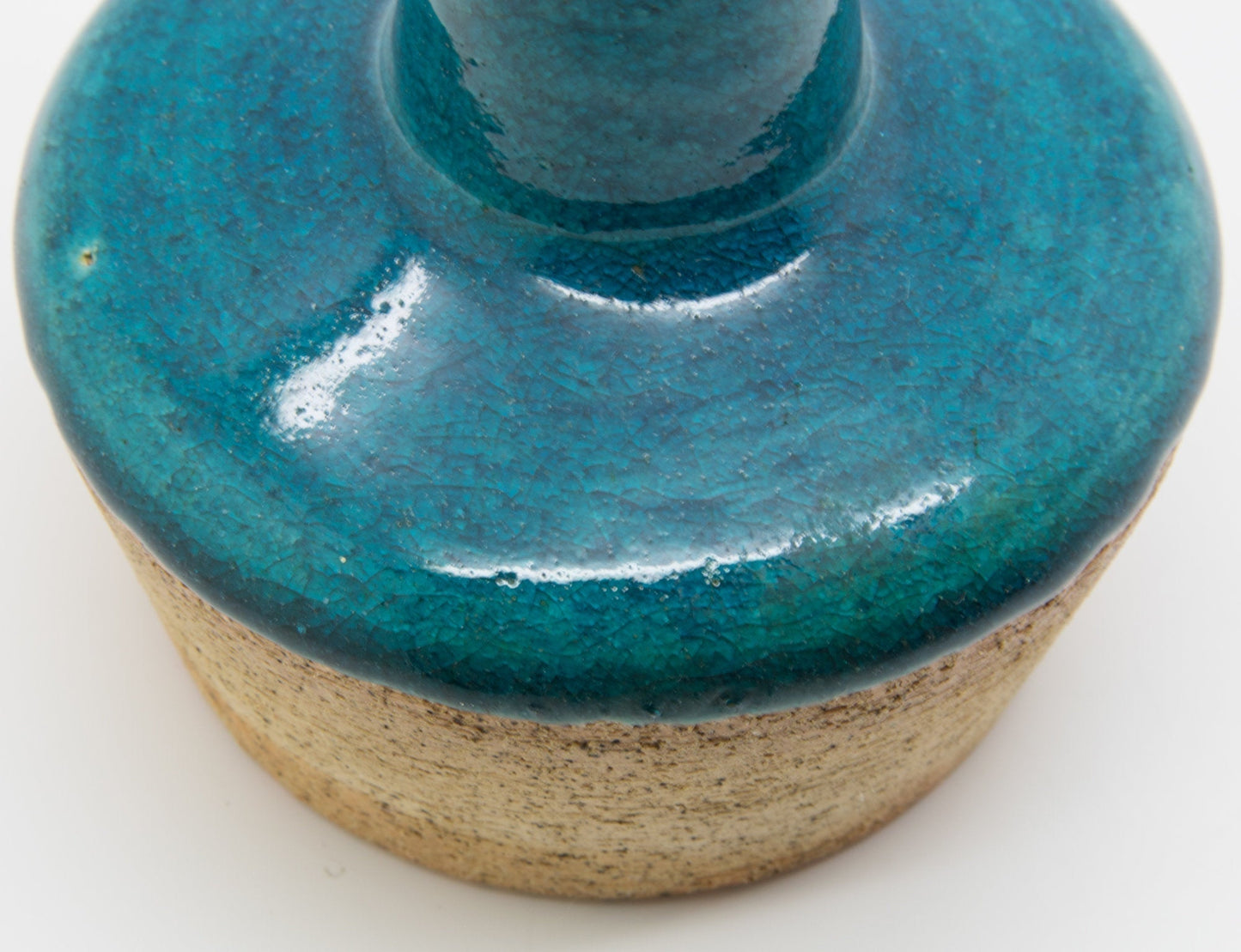 JOHANNES ANDERSEN Blue Glazed Stoneware Vase Mollaris.com 