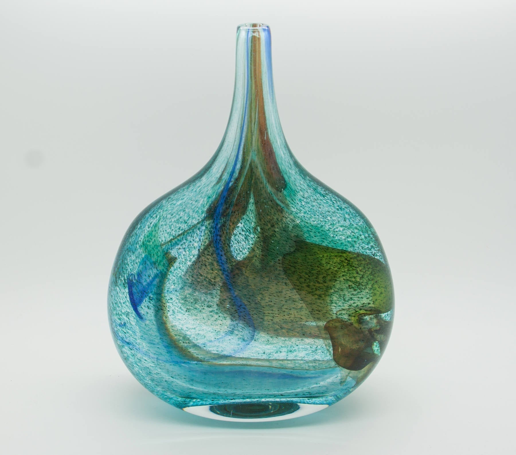 Johansfors BENGT ORUP Large Spontana Bottle Glass Vase Mollaris.com 