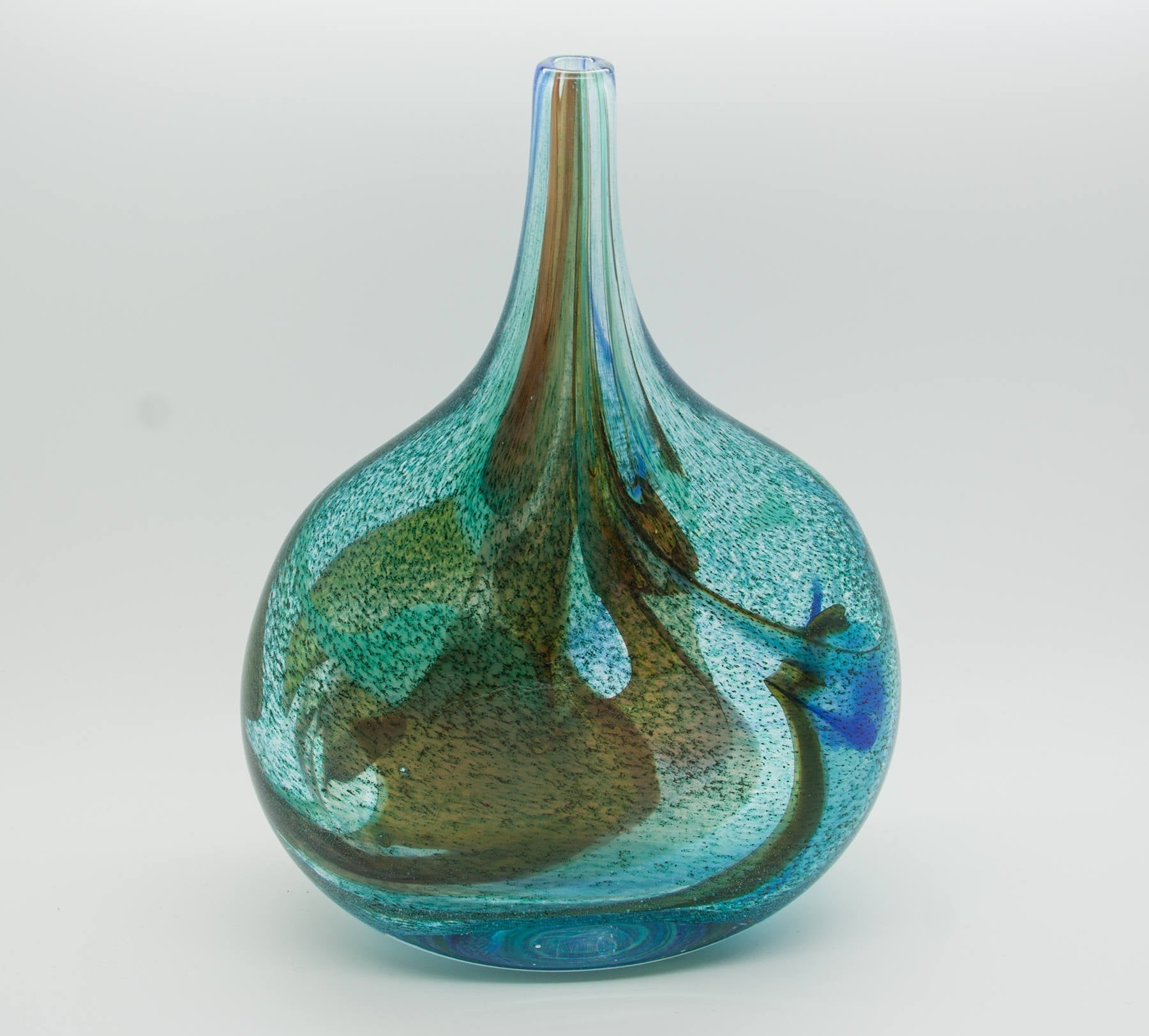 Johansfors BENGT ORUP Large Spontana Bottle Glass Vase Mollaris.com 