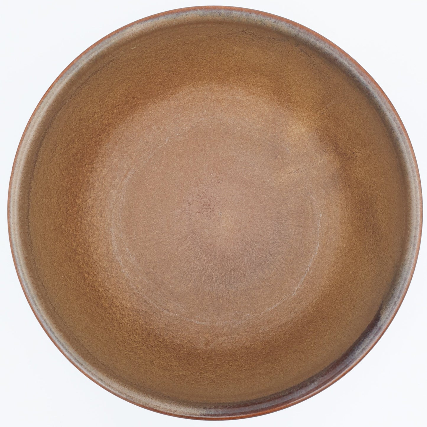 KALUNDBORG KERAMIK Brown Glazed Stoneware Bowl Mollaris.com 