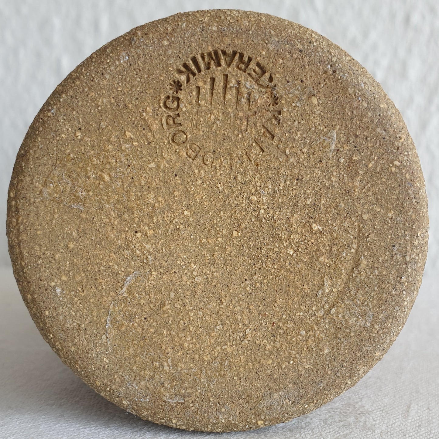 KALUNDBORG KERAMIK Brown Stoneware Vase Mollaris.com 