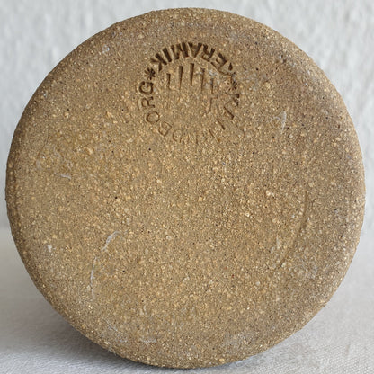 KALUNDBORG KERAMIK Brown Stoneware Vase Mollaris.com 