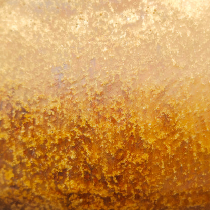 KNABSTRUP Brown Glazed Scales Mushroom Stoneware Vase Mollaris.com 