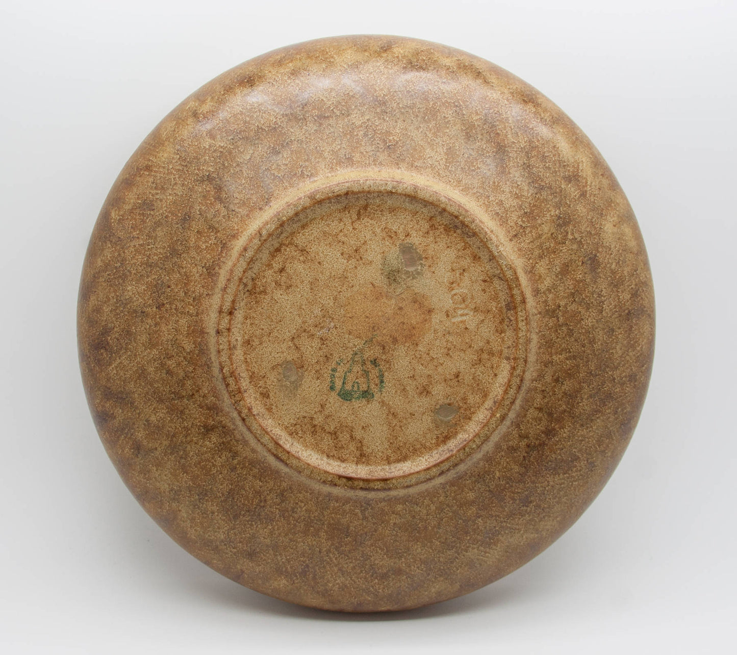 KNABSTRUP Brown Glazed Scales Stoneware Bowl Mollaris.com 
