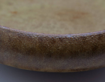 KNABSTRUP Brown Glazed Scales Stoneware Bowl Mollaris.com 
