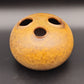 KNABSTRUP Brown Glazed Scales Stoneware Vase Mollaris.com 