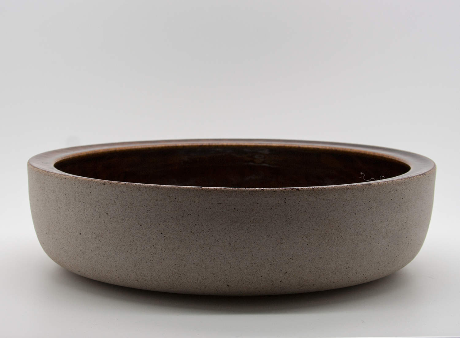 KNABSTRUP Brown Glazed Stoneware Bowl Mollaris.com 
