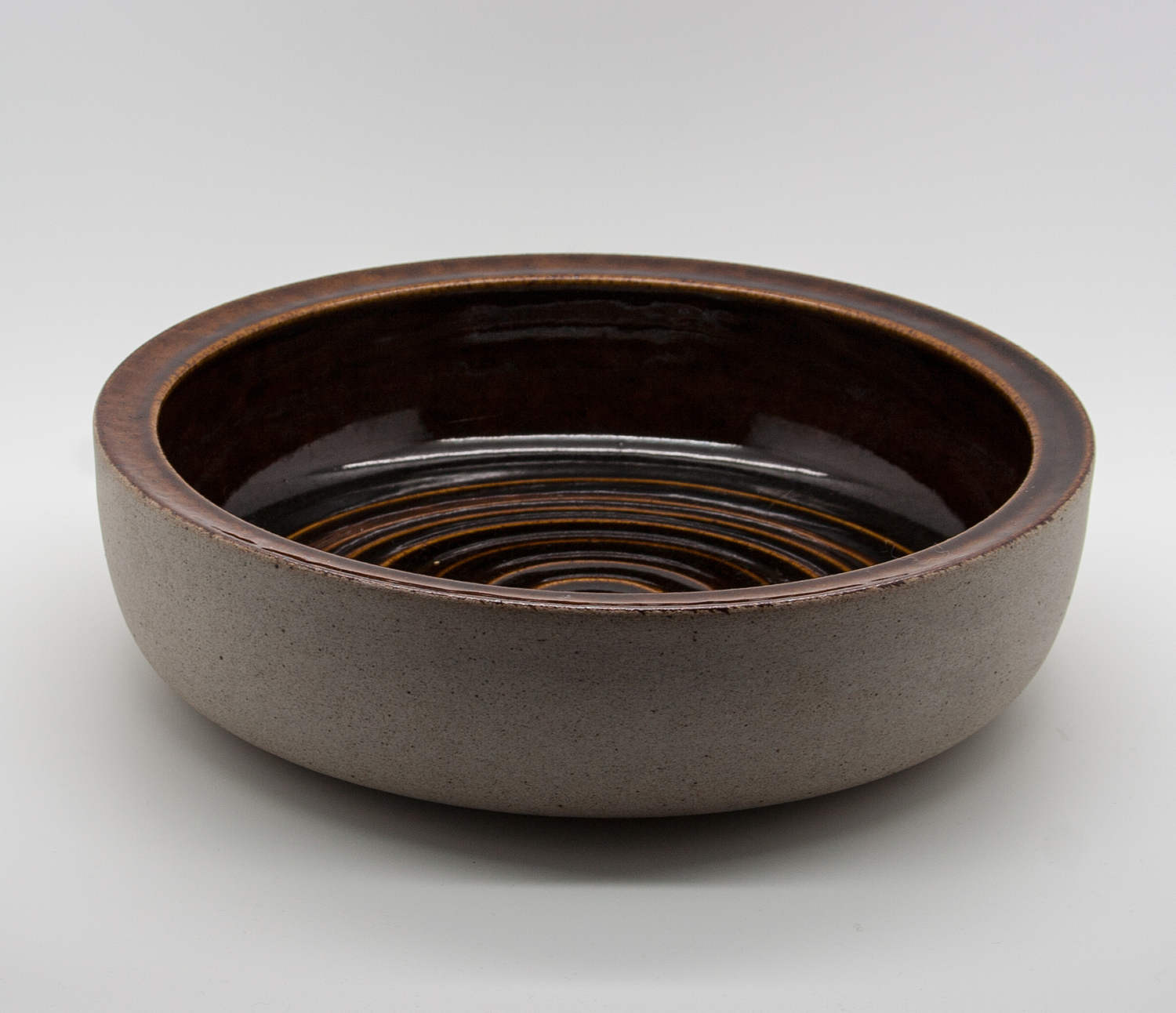 KNABSTRUP Brown Glazed Stoneware Bowl Mollaris.com 