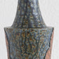 LENE REGIUS Nautilus Patterned Dark Blue Glazed Black Speckled Stoneware Table Lamp Mollaris.com 