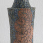 LENE REGIUS Nautilus Patterned Dark Blue Glazed Black Speckled Stoneware Table Lamp Mollaris.com 