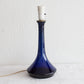 LISBETH BRAMS Kastrup Holmegaard BRAMS 1 Blue Glass Table Lamp Mollaris.com 