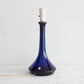 LISBETH BRAMS Kastrup Holmegaard BRAMS 1 Blue Glass Table Lamp Mollaris.com 
