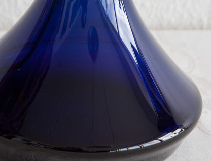 LISBETH BRAMS Kastrup Holmegaard BRAMS 1 Blue Glass Table Lamp Mollaris.com 