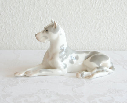 LOMONOSOV Great Dane Porcelain Sculpture Mollaris.com 