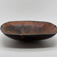 MARCELLO FANTONI Orange Brown Glazed Stoneware Tray Bowl Mollaris.com 