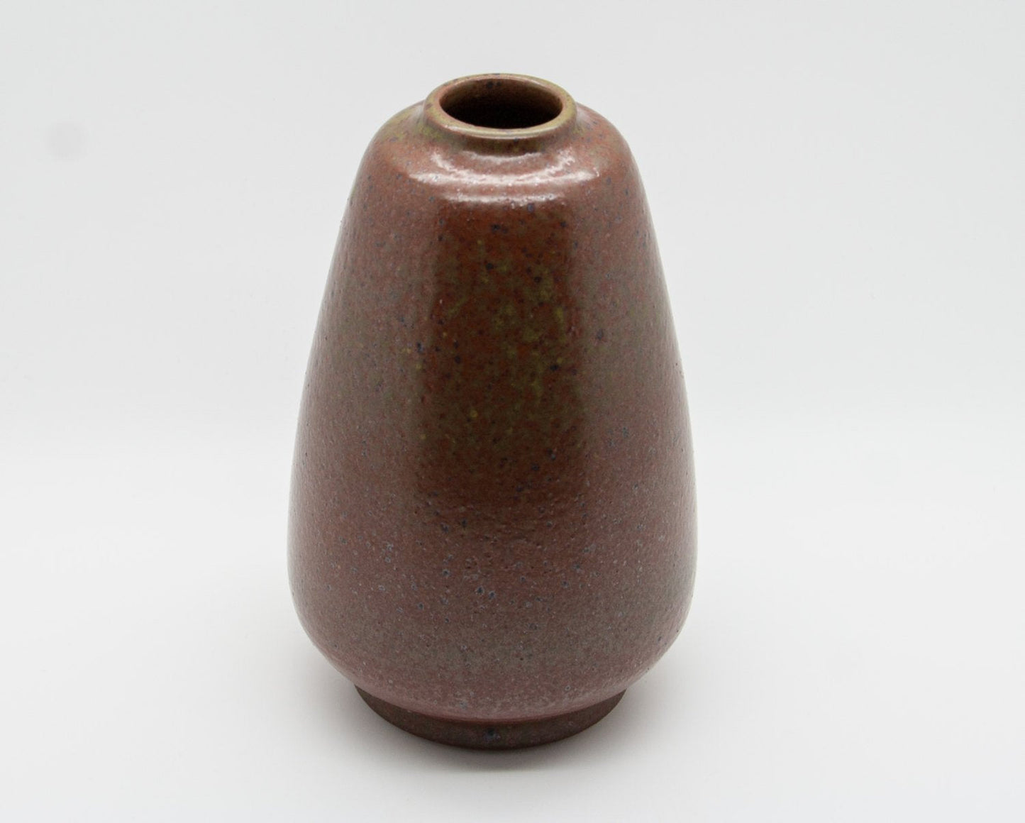 MARIANNE STARCK / MICHAEL ANDERSEN Brown Yellow Glazed Stoneware Vase Mollaris.com 