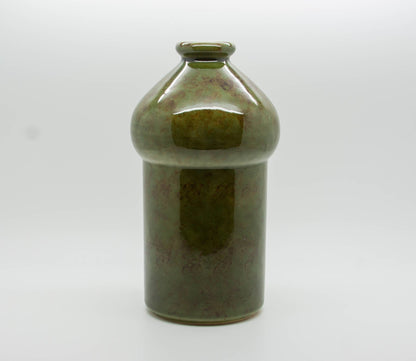 MARIANNE STARCK / MICHAEL ANDERSEN Green Glazed Stoneware Vase Mollaris.com 